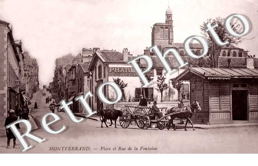 place et rue de la Fontaine