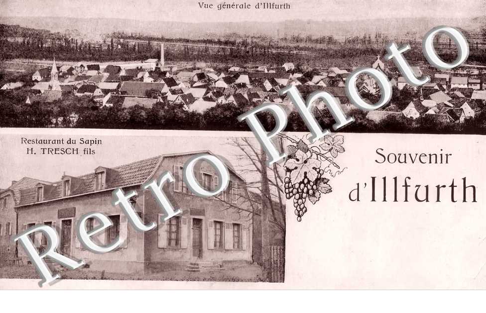 Restaurant du Sapin. H. Tresch fils