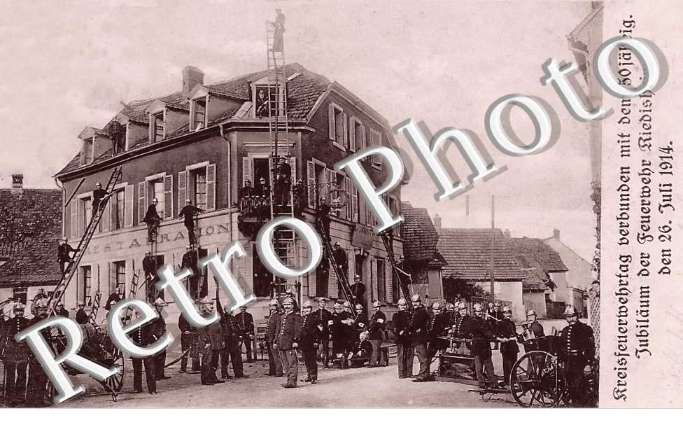 Jubiläum der Feuerwehr den 26 Juli 1914