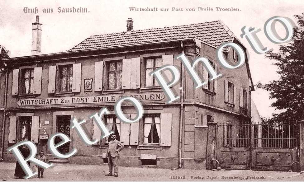 Wirtschaft zur Post von Emile Troenlen