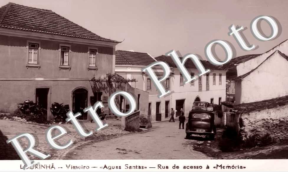 Lourinha. Vimeiro. Aguas Santas. Rua de acesso à " Memoria "