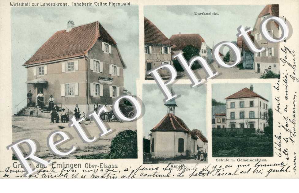 Wirtschaft zur Landeskrone. Inhaberine Celine Figenwald.