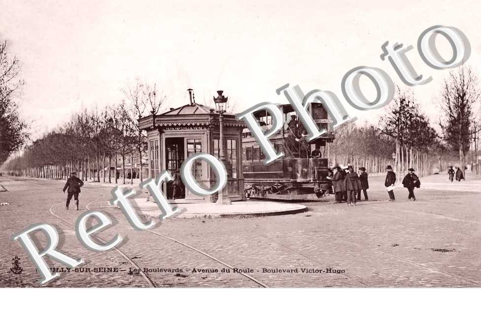 Avenue du Roule. Boulevard Victor-Hugo
