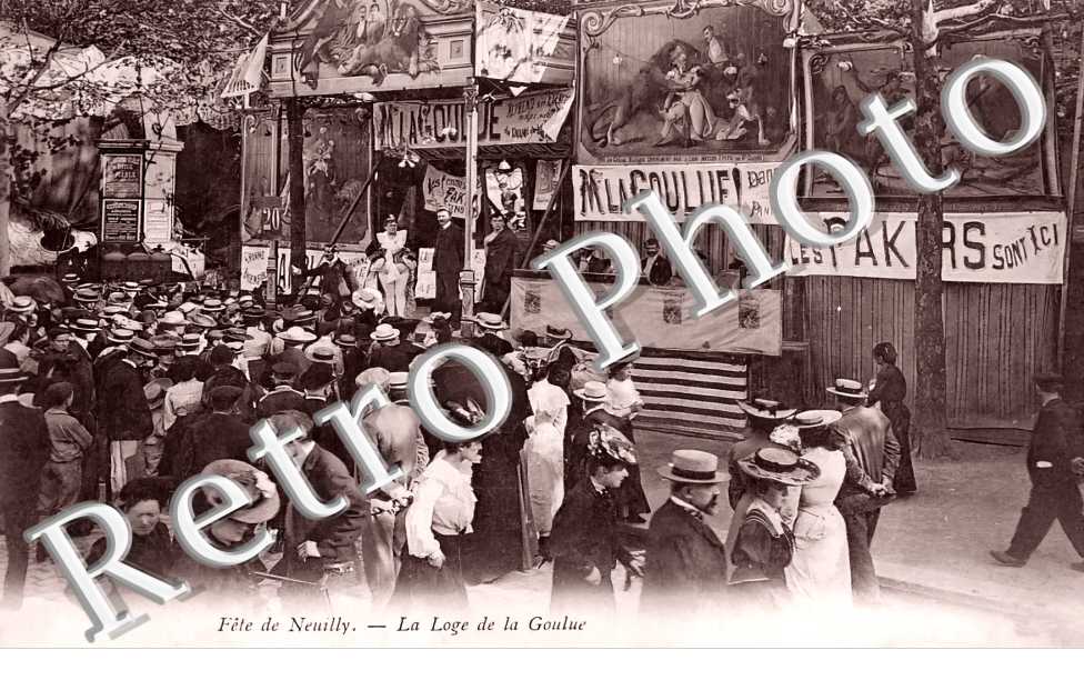 Fête de Neuilly. La Loge de la Goulue