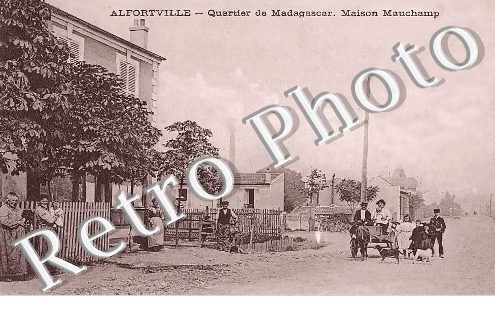 quartier de Madagascar. Maison Mauchamp