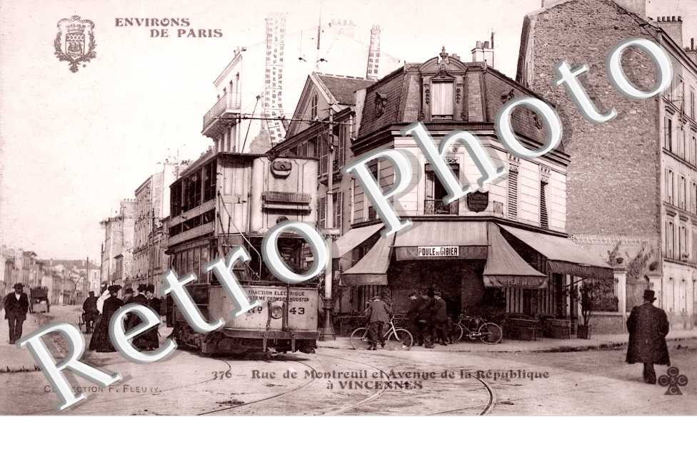 rue de Montreuil et avenue de la République