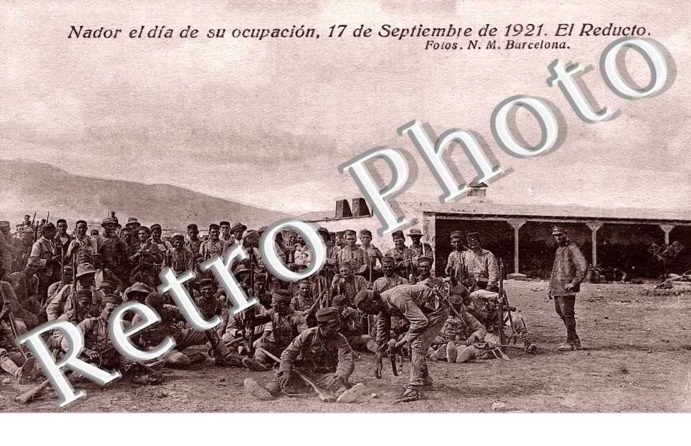 Nador el dia de su ocupacion, 17 de Septiembre de 1921. El Reducto