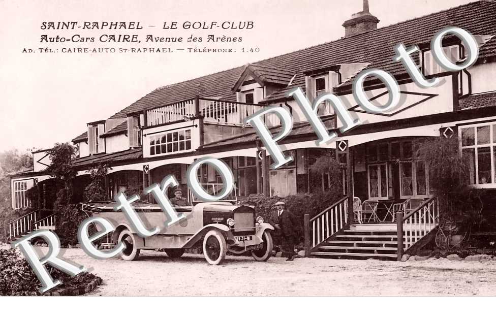 Le Golf-Club. Auto-cars, avenue des Arènes