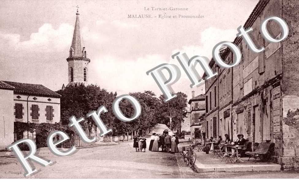 Eglise et Promenades.