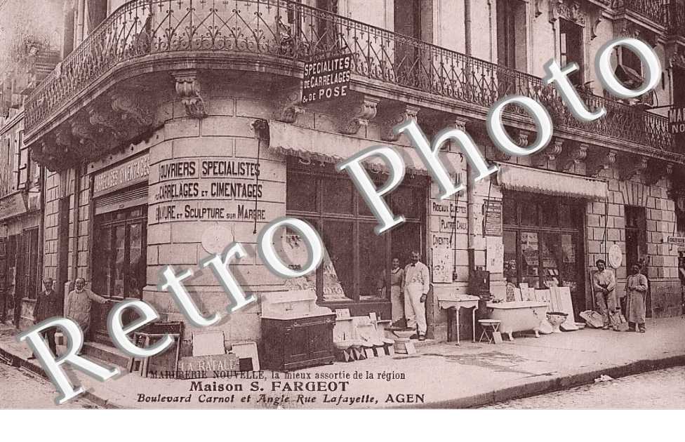 Maison S. Fargeot Boulevard Carnot et angle Rue Lafayette