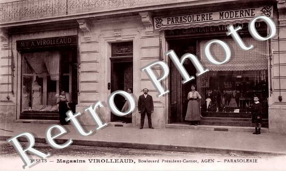 Magasins Virolleaud. Boulevard Président Carnot