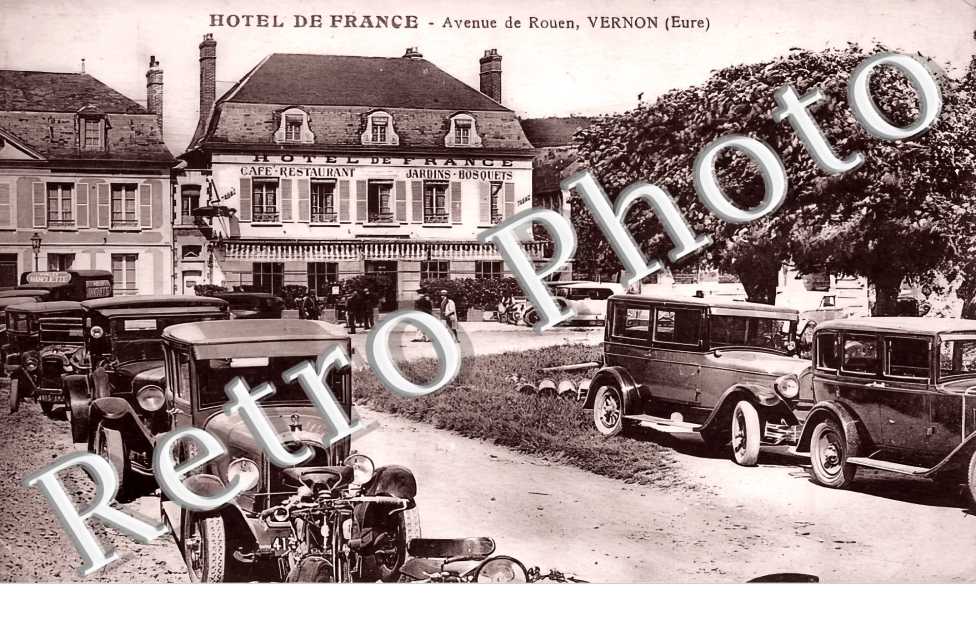 Hotel de France. Avenue de Rouen