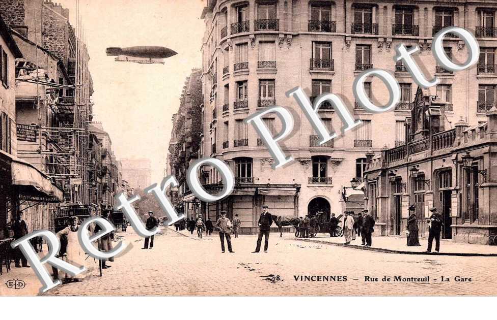 Rue de Montreuil, la Gare