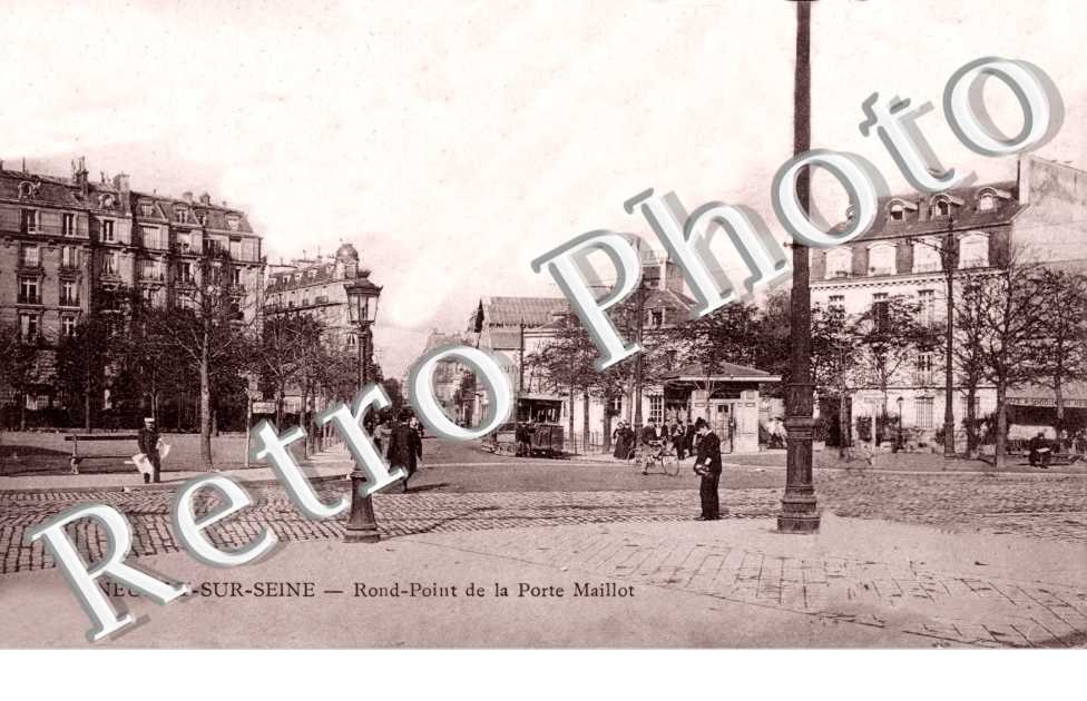 Rond point de la porte Maillot