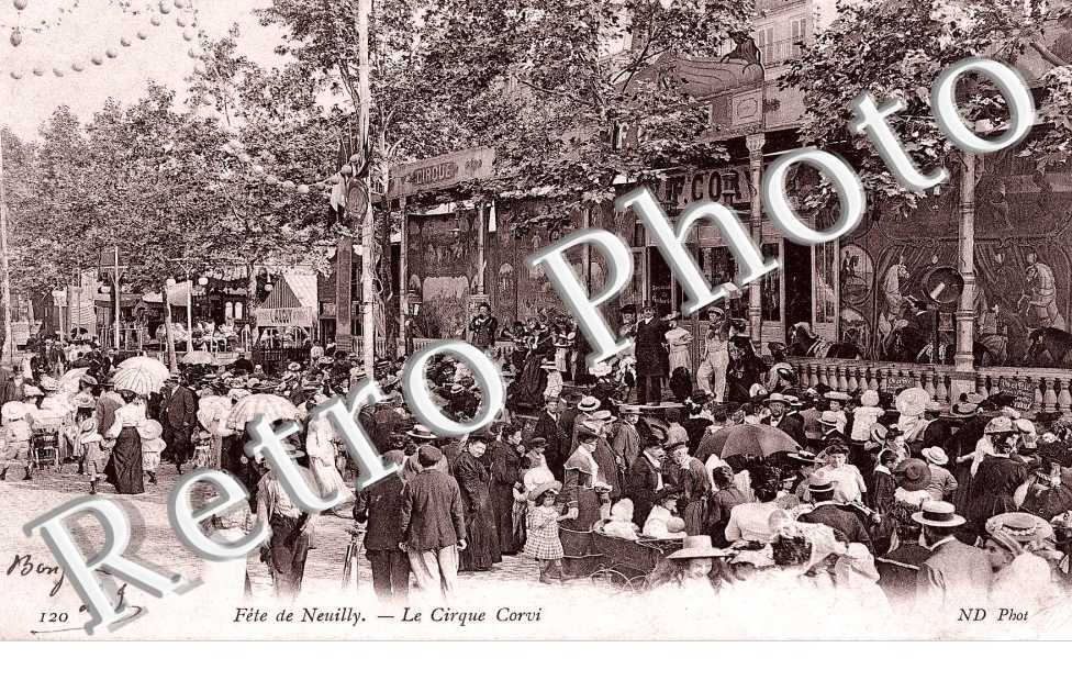 Fete de Neuilly - Le cirque Corvi