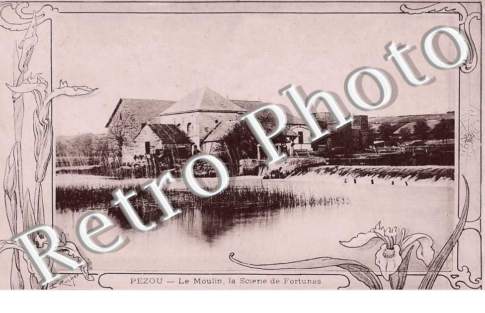 Le Moulin. La scierie de Fortunas