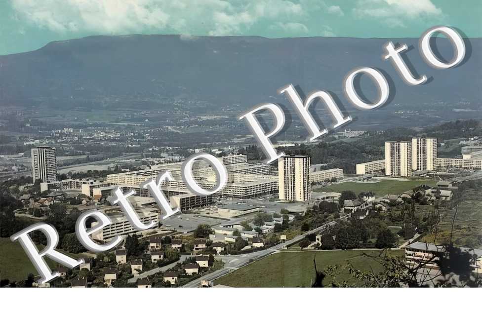 la ZUP de la Croix Rouge à Chambéry-le-Haut