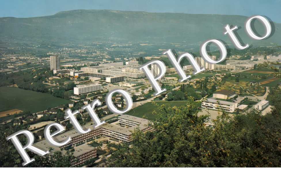 Chambéry-le-Haut.  ZUP de la Croix Rouge.