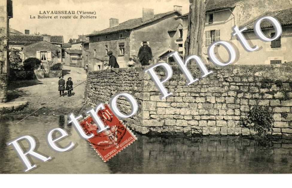la Boivre et route de Poitiers