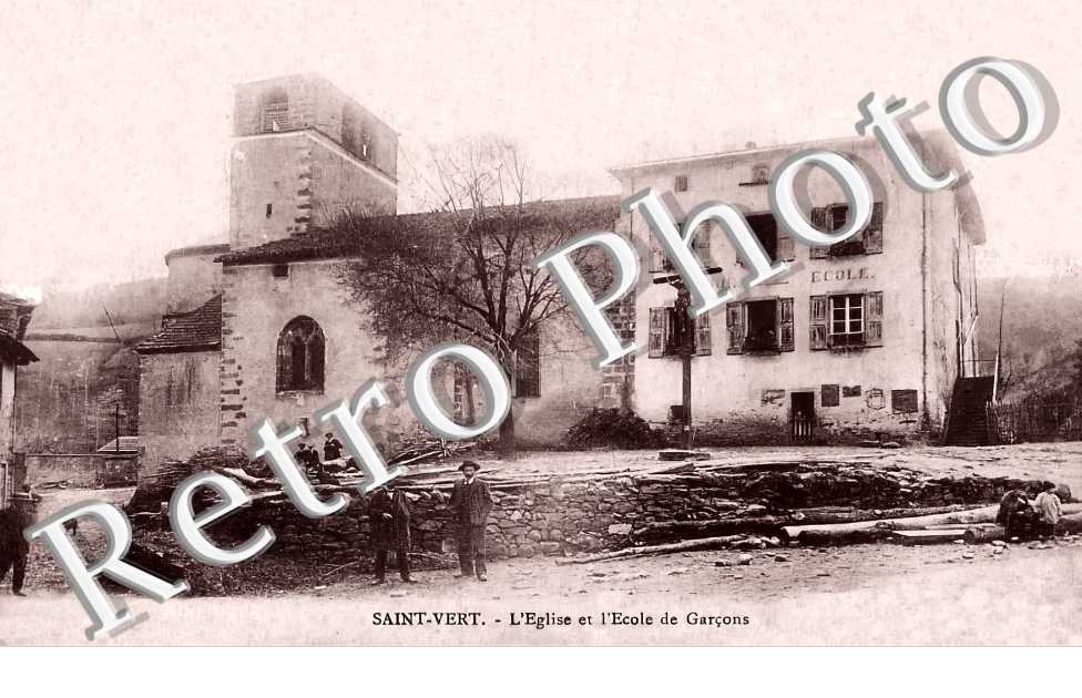 l'église et l'école de garçons
