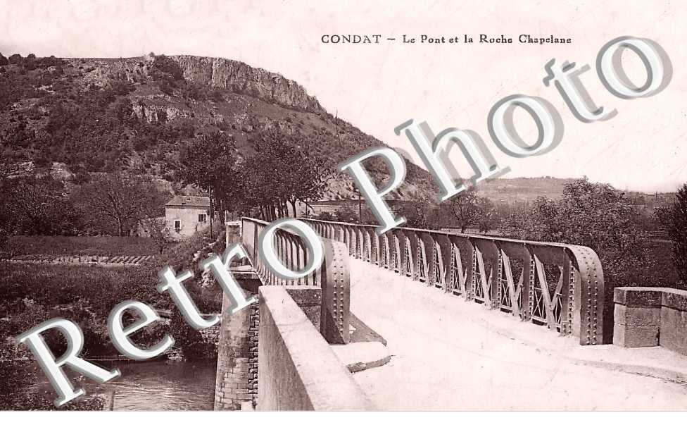 Le pont et la Roche Chapelane