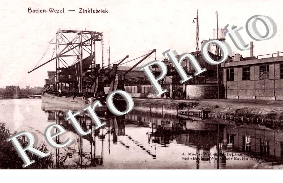 Baelen-Wezel. Zinkfabriek