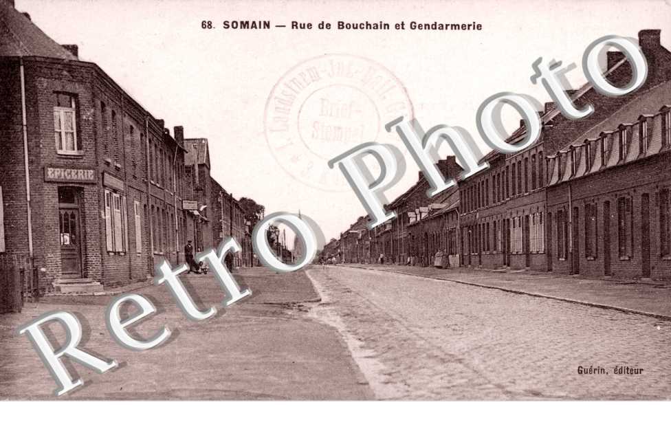 Rue de Bouchain et gendarmerie