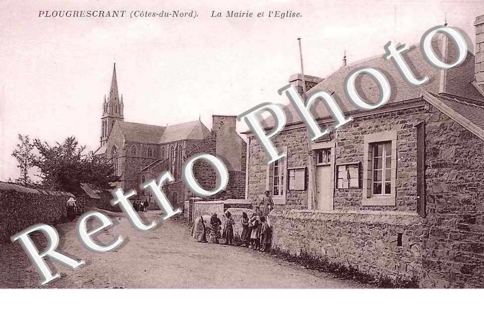 la mairie et l'église
