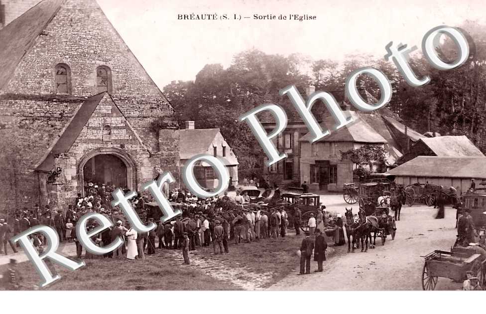 Sortie de l'église