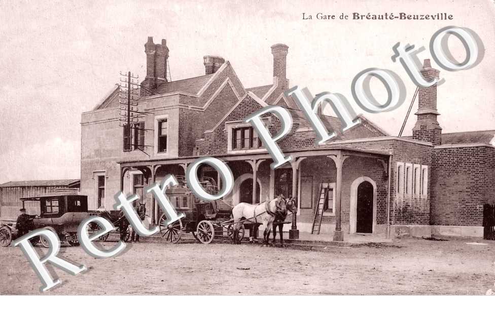 la gare de Bréauté-Beuzeville