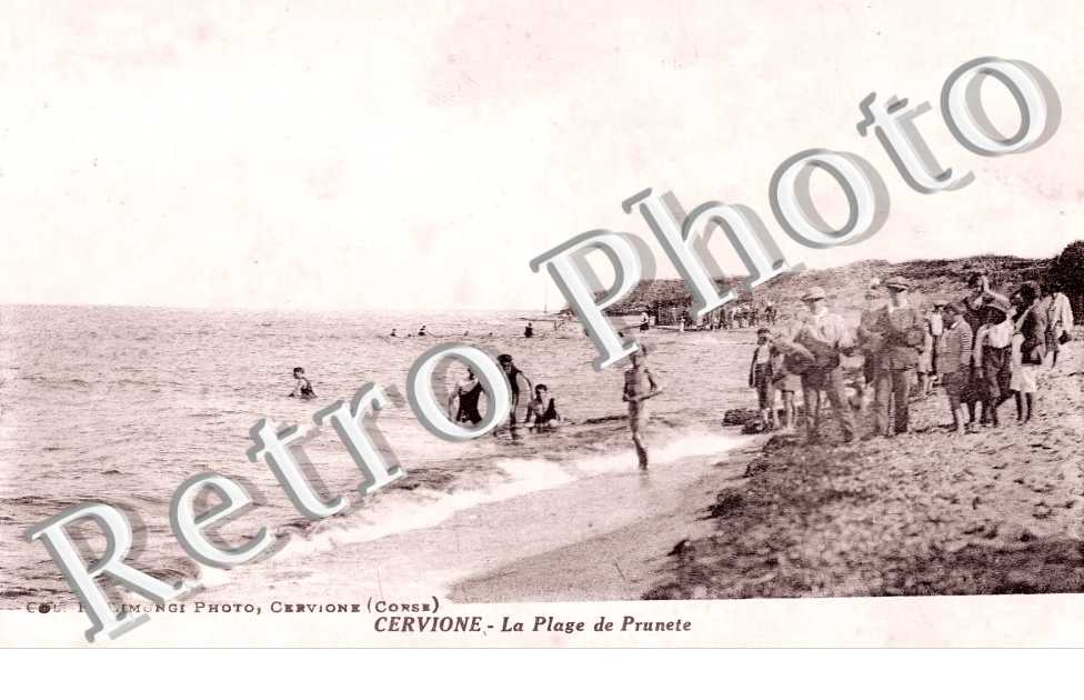 la plage de Prunete