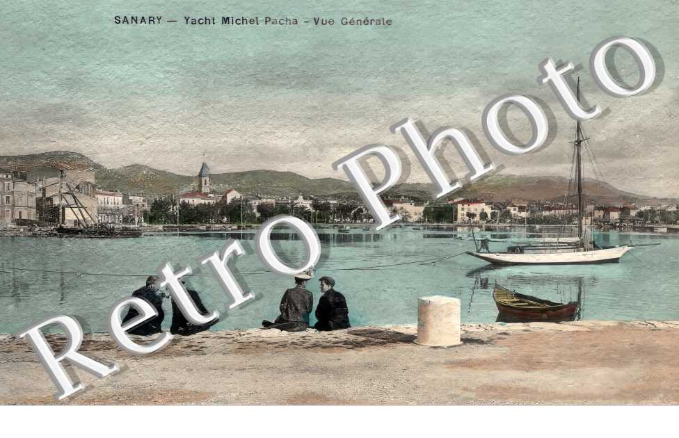 Yacht Michel Pacha. Vue générale