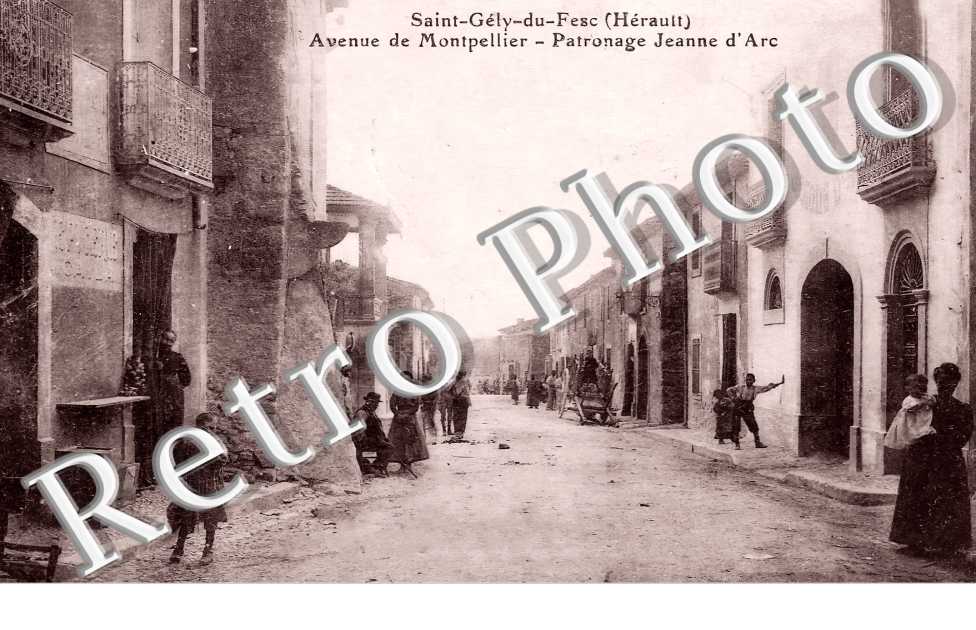 avenue de Montpellier. Patronage Jeanne d'Arc