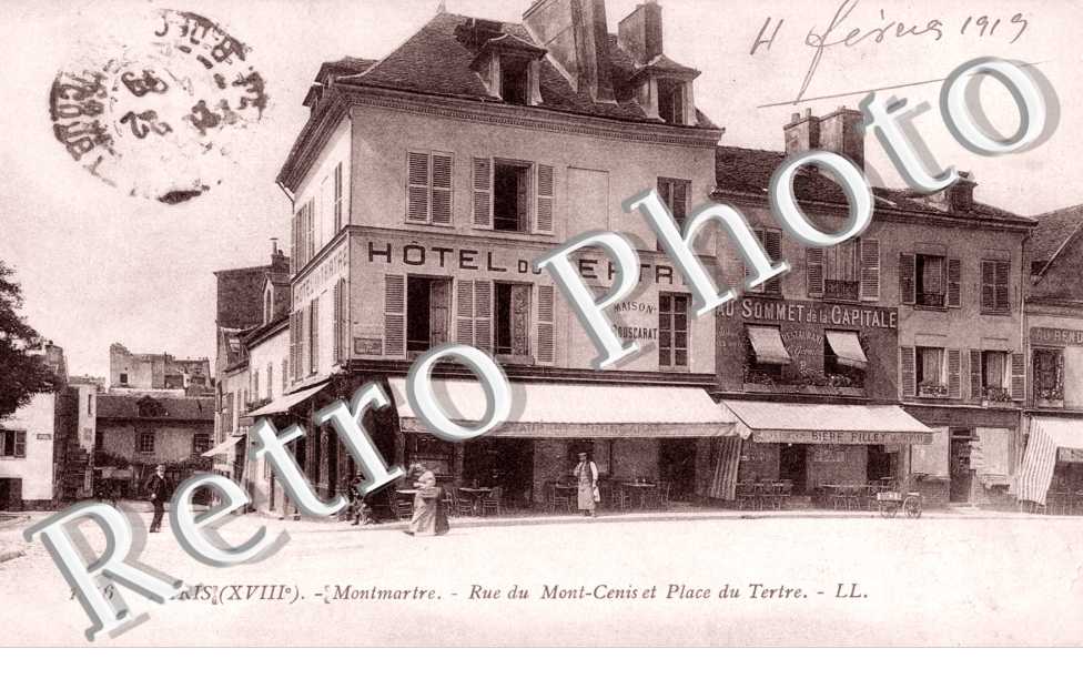 Rue du Mont Cenis et Place du Tertre
