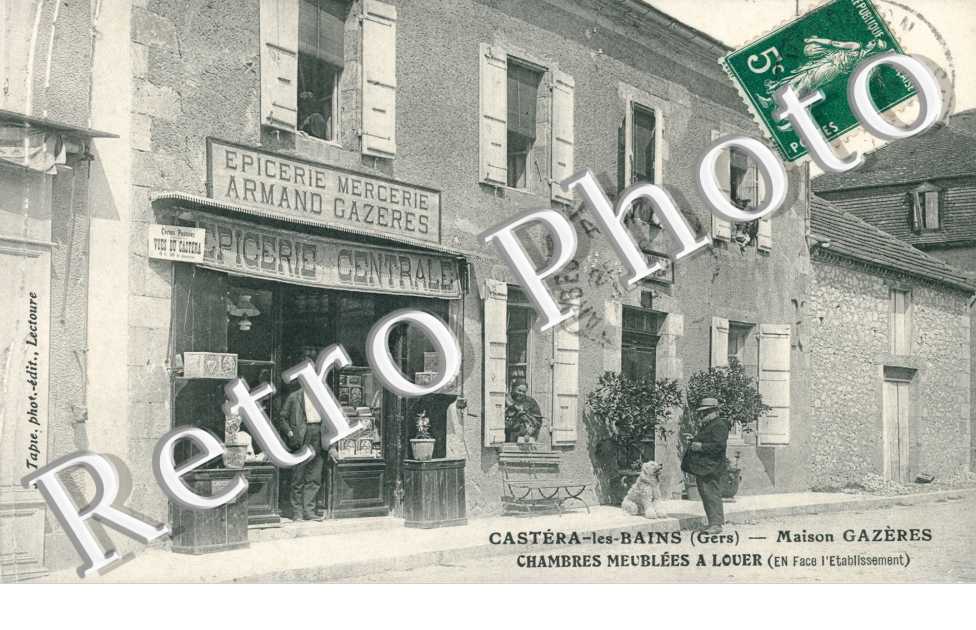 Maison Gazères, épicerie centrale