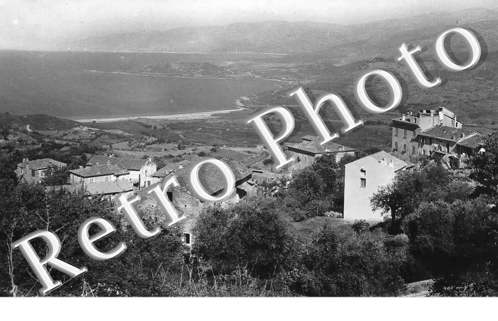 Vue prise de Calcatoggio