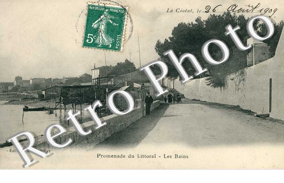 Promenade du littoral - les bains