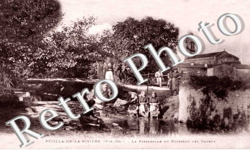 la passerelle du ruisseau del Carbou