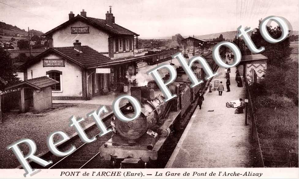 la gare de Pont de l'Arche-Alizay