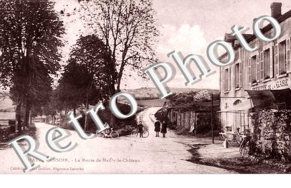 la route de Mailly le Chateau