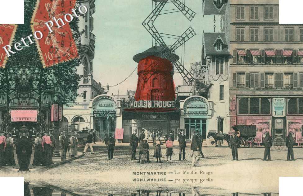 MONTMARTRE Le Moulin Rouge