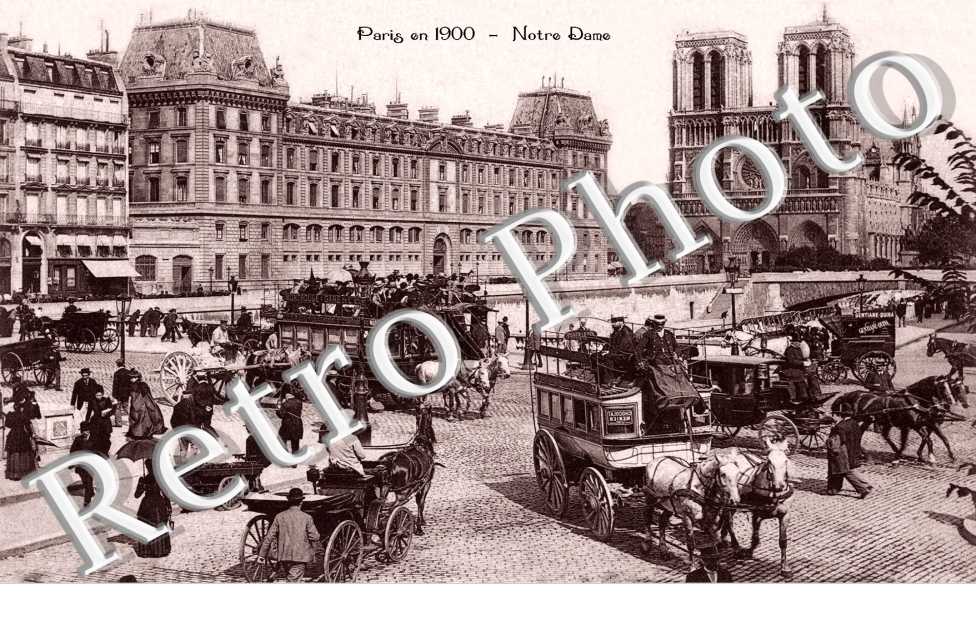 NOTRE DAME ET QUAI SAINT MICHEL