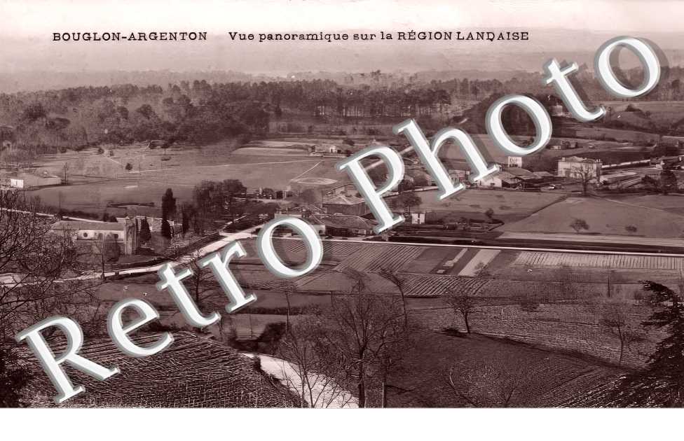 vue panoramique. Bouglon-Argenton.