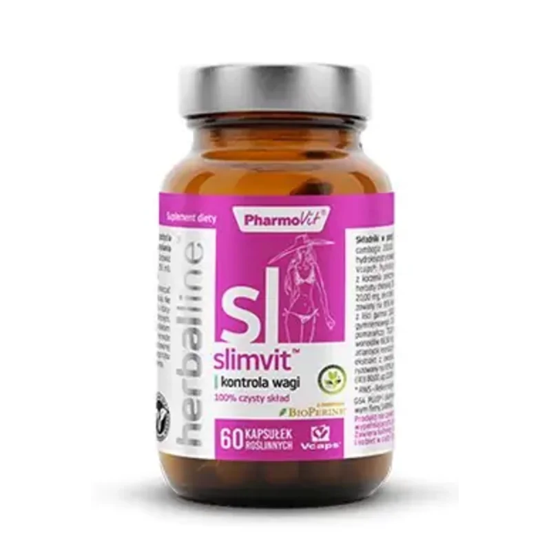 Slimvit – kontrola wagi, 60 kapsułek, Pharmovit Herballine