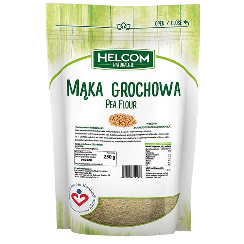 Mąka grochowa Helcom, 250g
