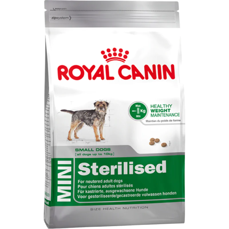 Royal Canin CCN MINI STERILISED – sucha karma dla psa dorosłego – 8kg