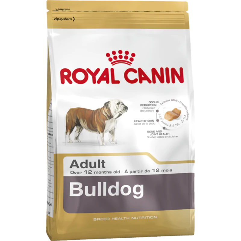 Royal Canin BHN Bulldog Adult – sucha karma dla psa dorosłego rasy bulldog – 12kg