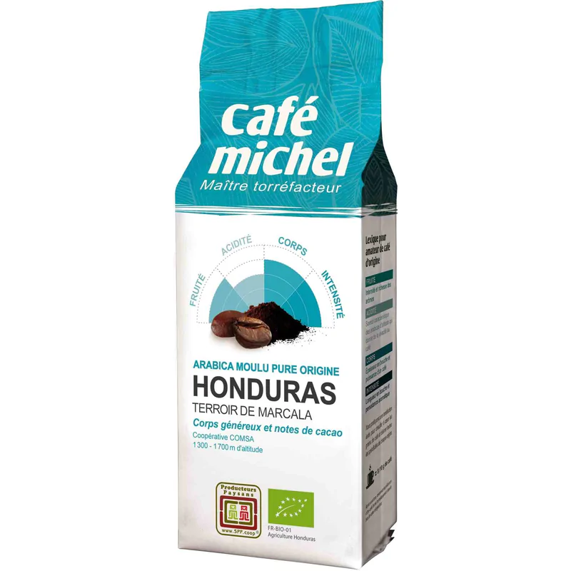KAWA MIELONA ARABICA 100 % HONDURAS FAIR TRADE BIO 250 g – CAFE MICHEL