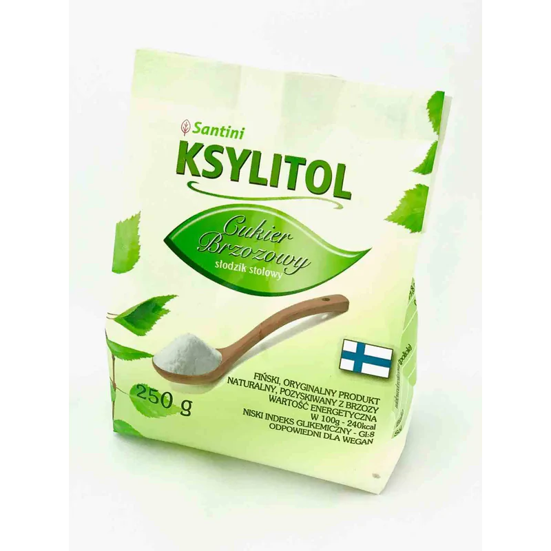 KSYLITOL 250 g (TOREBKA) – SANTINI (FINLANDIA)