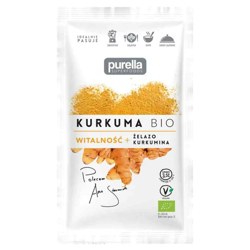Kurkuma Purella Superfoods BIO, 20g